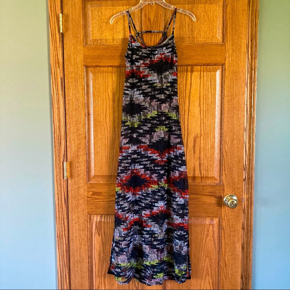 love, Fire Multicolor Maxi Dress